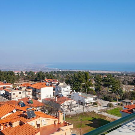 Rodon Apartment With Great View, Sauna And Jacuzzi Litóchoron Ngoại thất bức ảnh