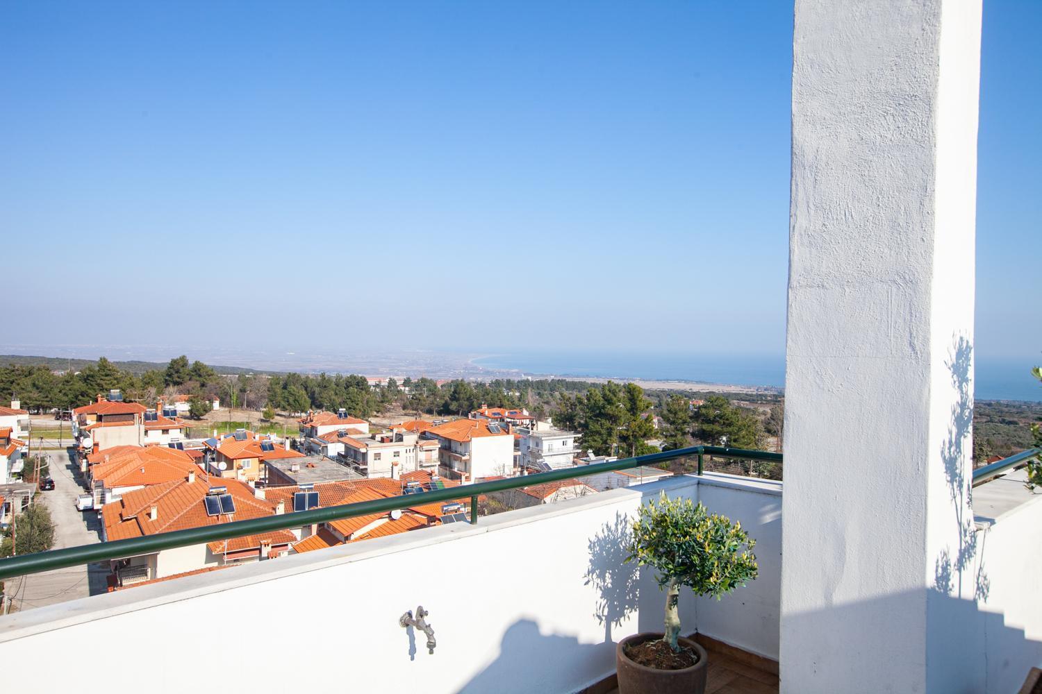Rodon Apartment With Great View, Sauna And Jacuzzi Litóchoron Ngoại thất bức ảnh
