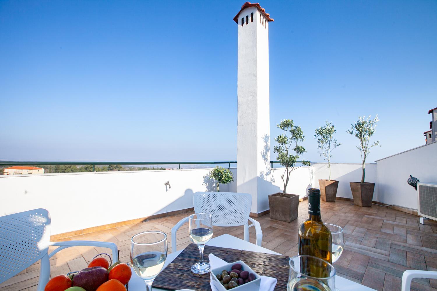 Rodon Apartment With Great View, Sauna And Jacuzzi Litóchoron Ngoại thất bức ảnh
