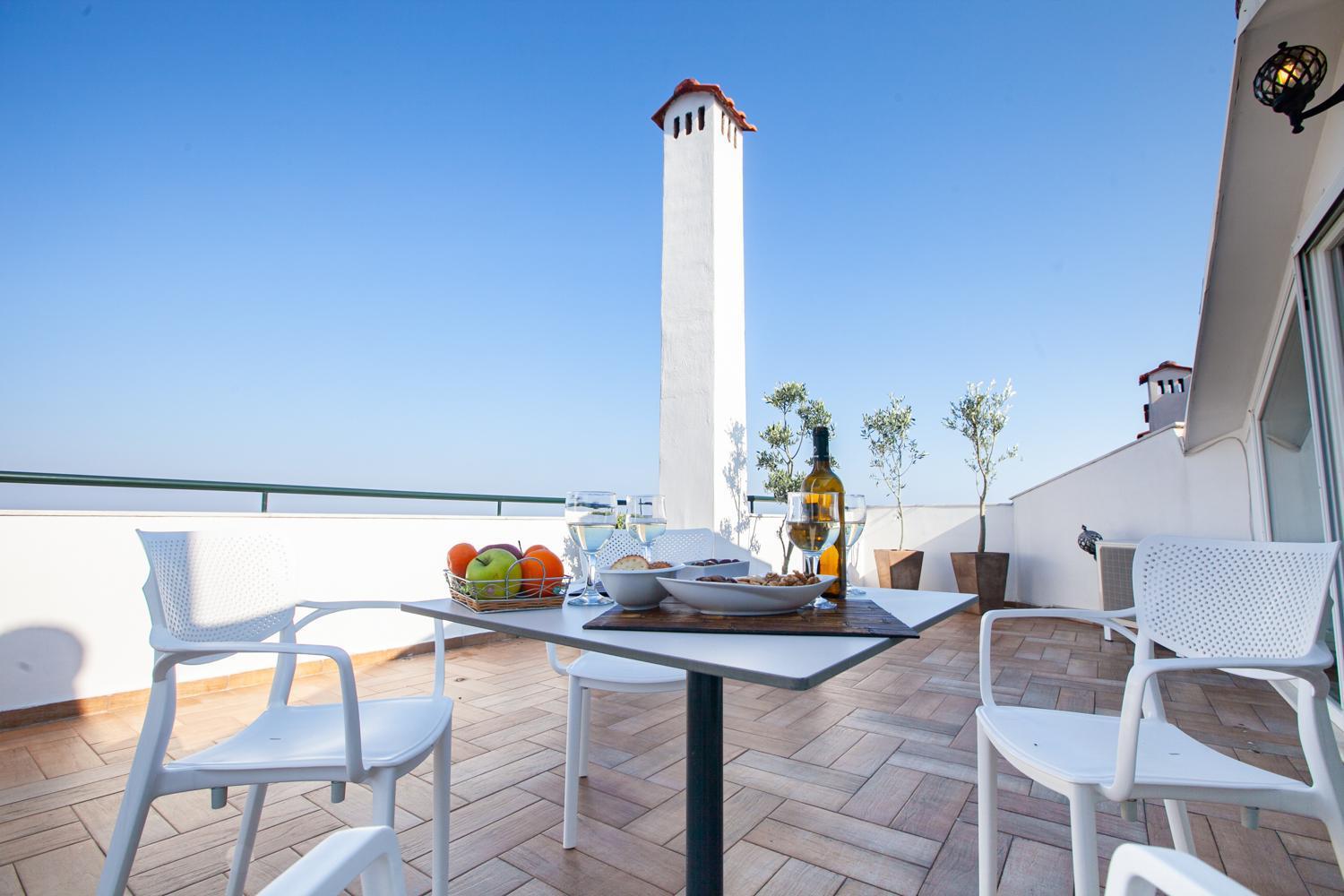 Rodon Apartment With Great View, Sauna And Jacuzzi Litóchoron Ngoại thất bức ảnh