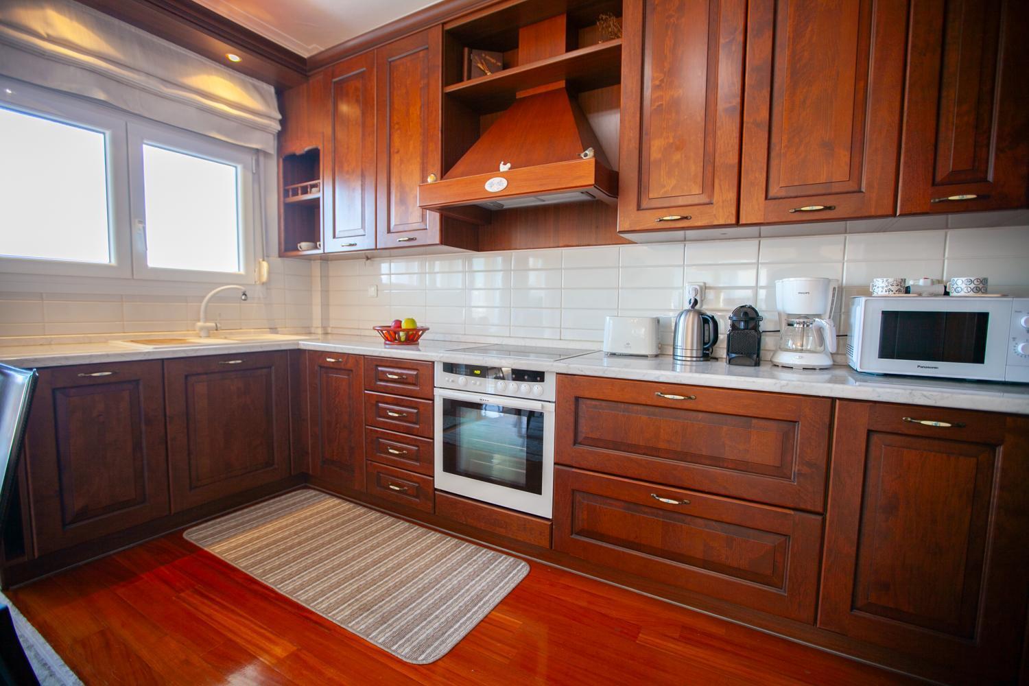 Rodon Apartment With Great View, Sauna And Jacuzzi Litóchoron Ngoại thất bức ảnh