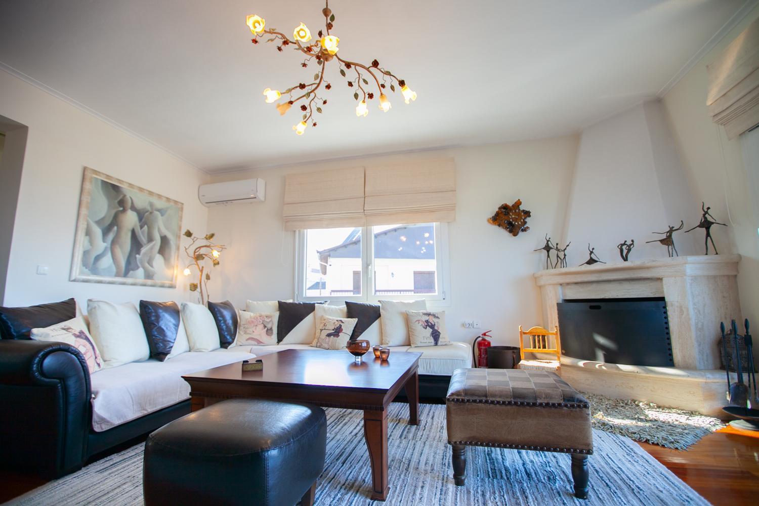 Rodon Apartment With Great View, Sauna And Jacuzzi Litóchoron Ngoại thất bức ảnh